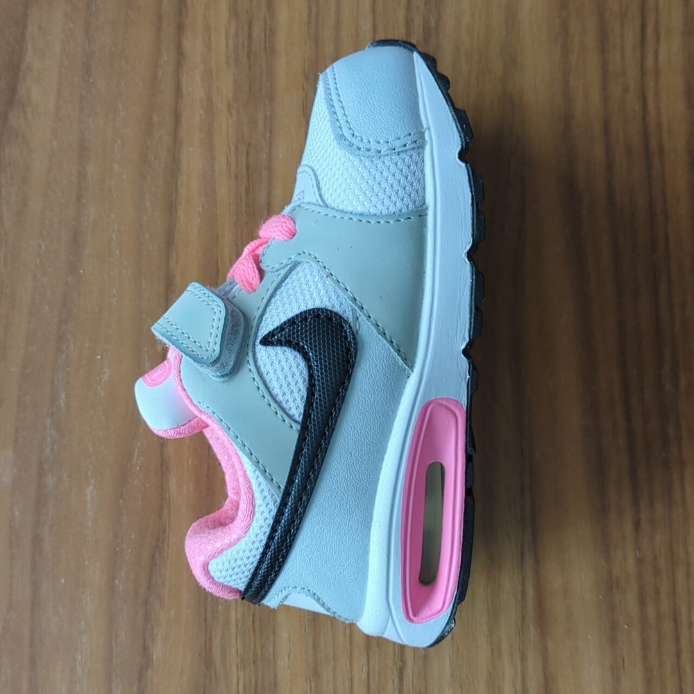 Nike Air Max Toddler Preschool Velcro Sneaker Light Pink Light Grey